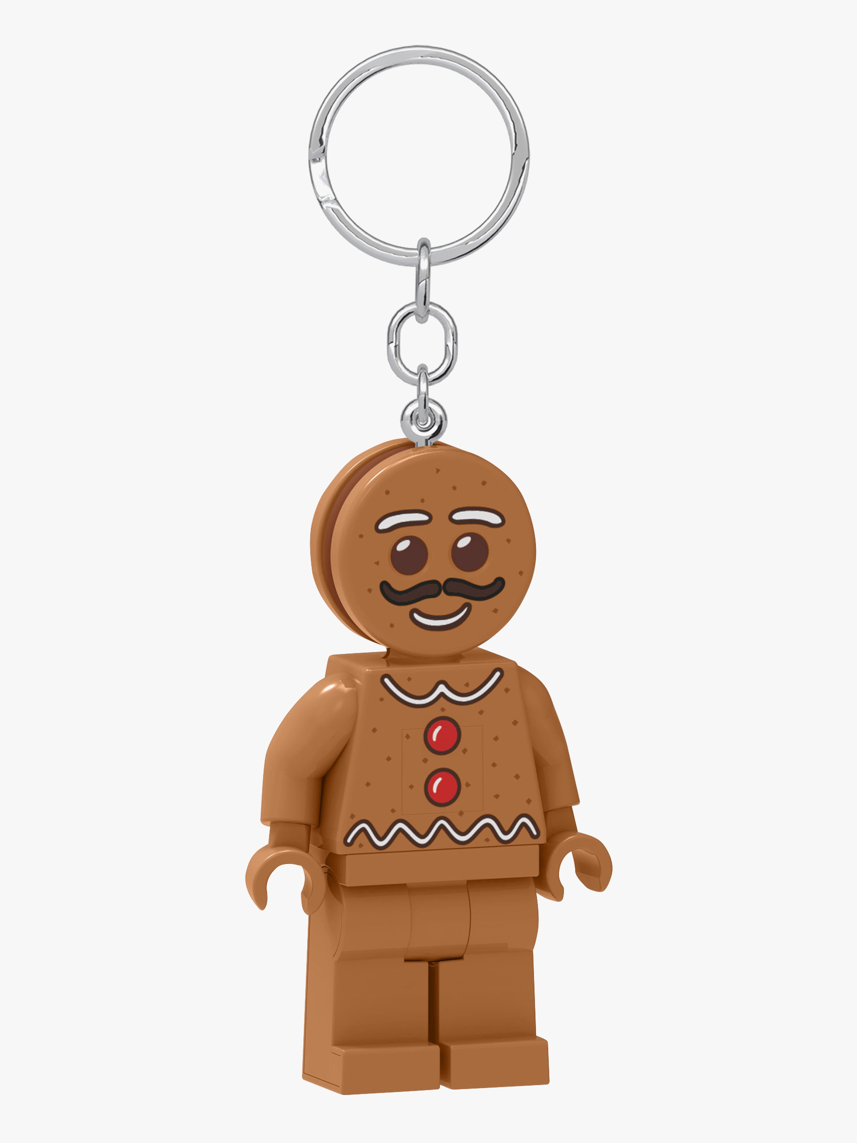 LEGO Iconic Gingerbread Man Nøglering med LED-lys