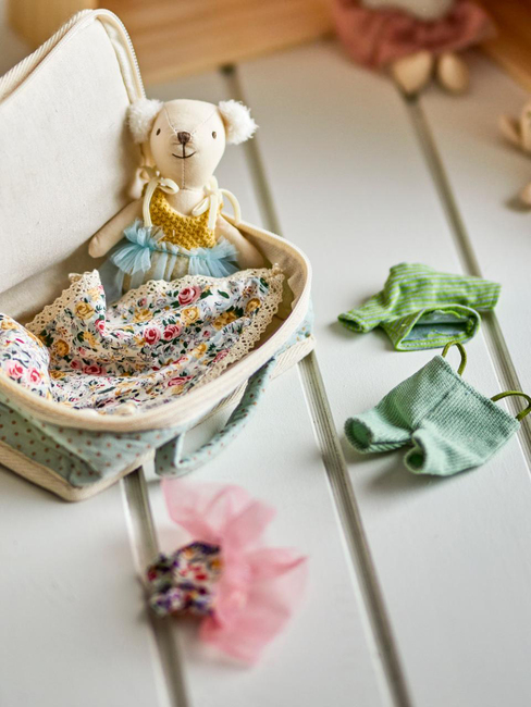 Bloomingville MINI Lara Dukke, Brun