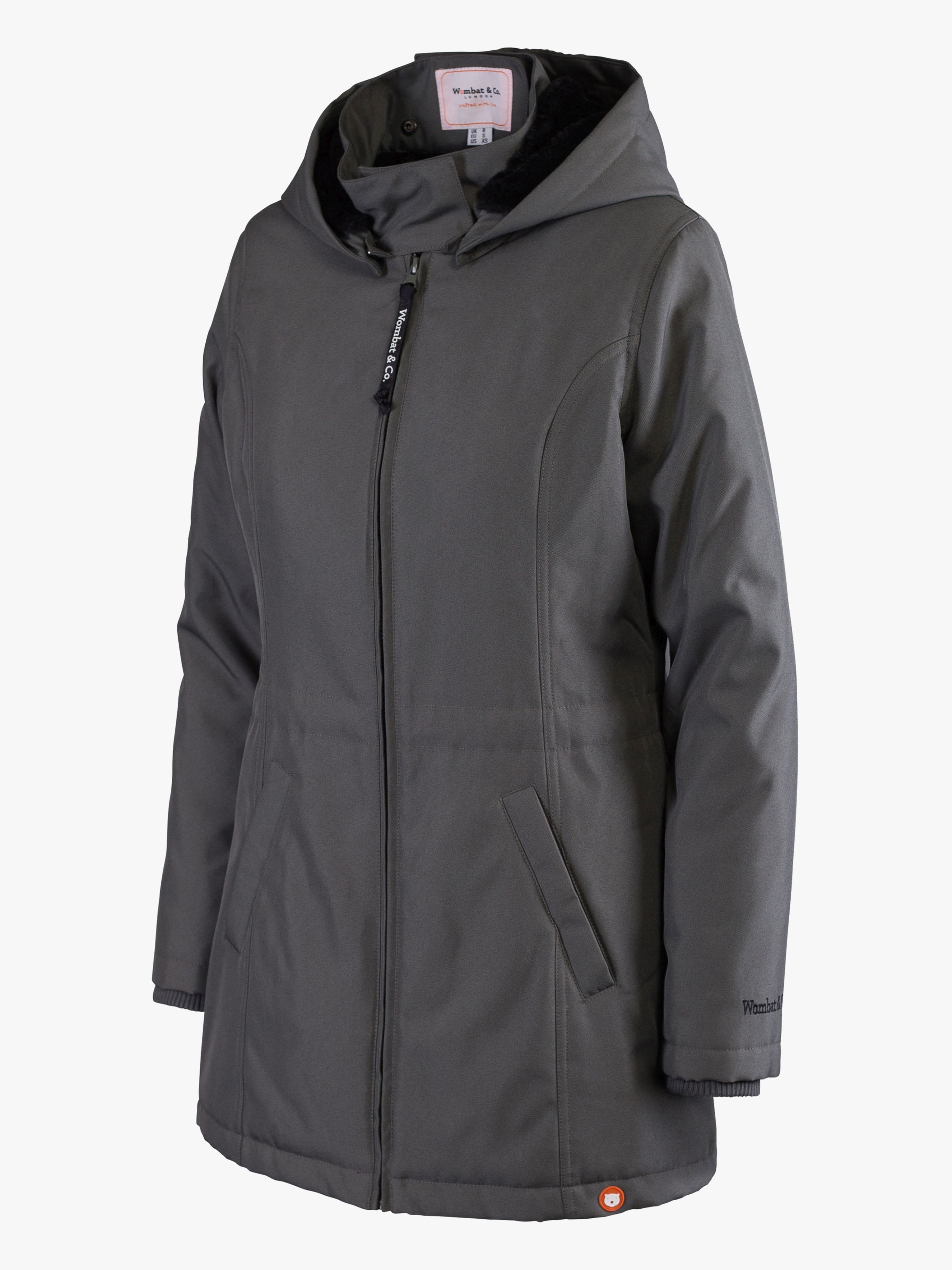 Wombat Wallaby Bærejakke, Grey/Black XL