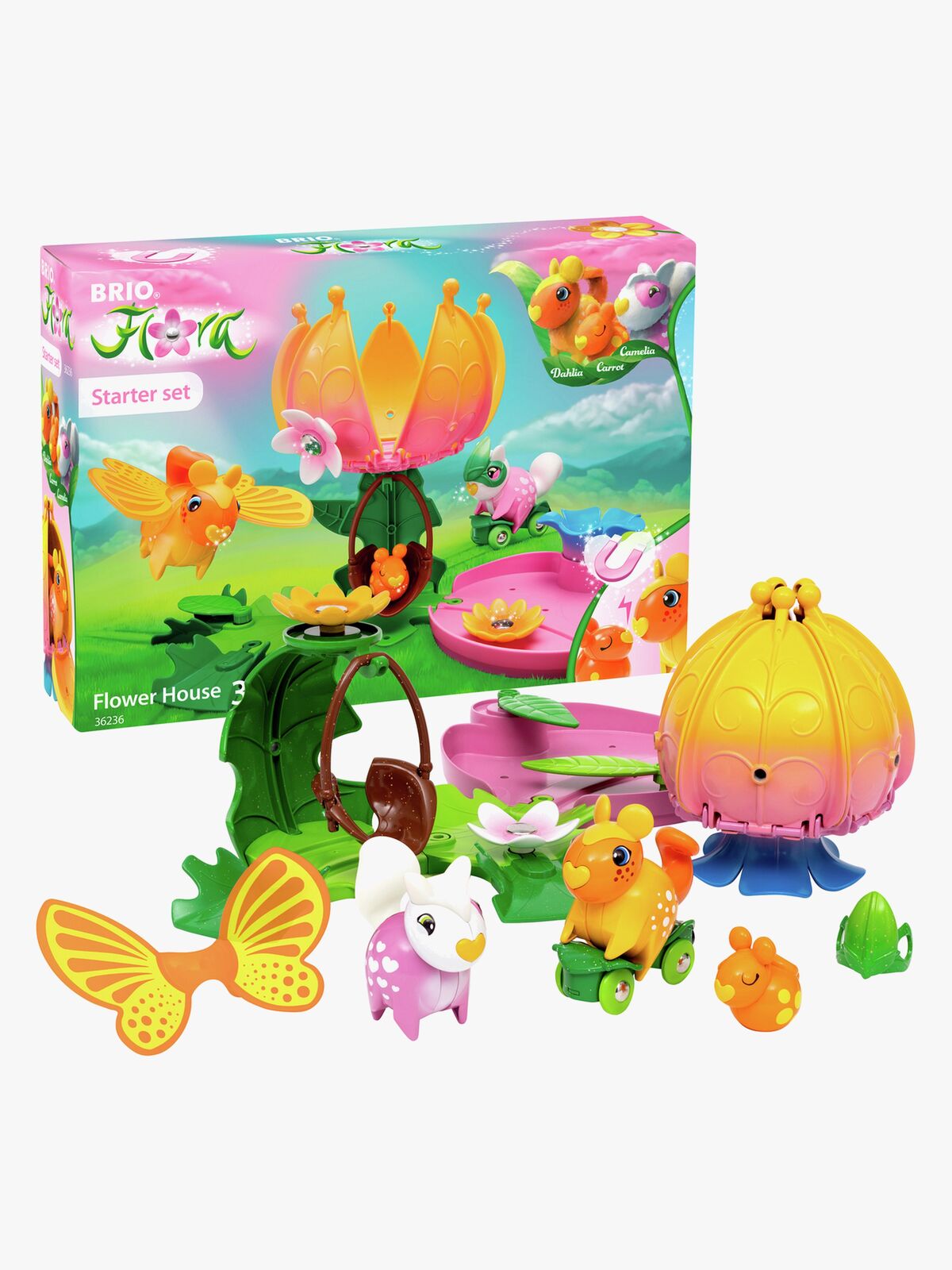 BRIO Flora 36236 Legesæt Blomsterhus