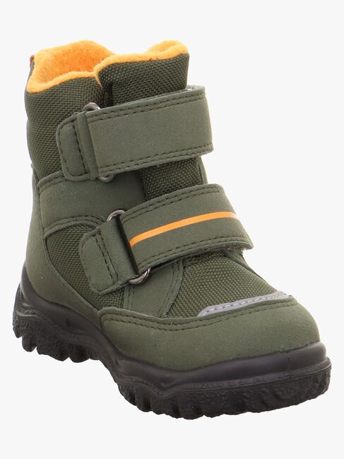 Superfit Husky1 Vinterstøvler, Green/Orange