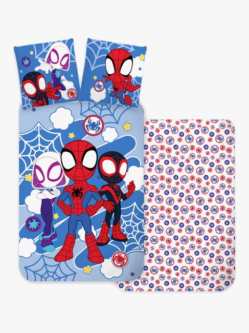 Spidey And His Amazing Friends Sengesæt 140x200, Blå