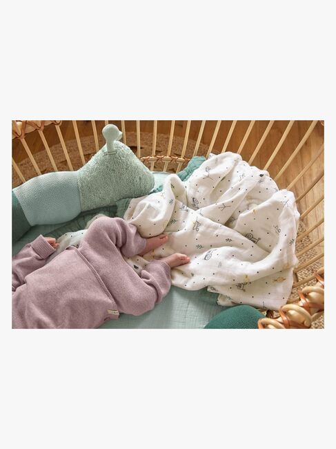 Lässig Heavenly Tæppe 100x100, Grøn