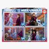 Educa Disney Frozen Puslespil 4-i-1