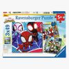 Ravensburger Marvel Spidey and His Amazing Friends Puslespil 3x49 Brikker