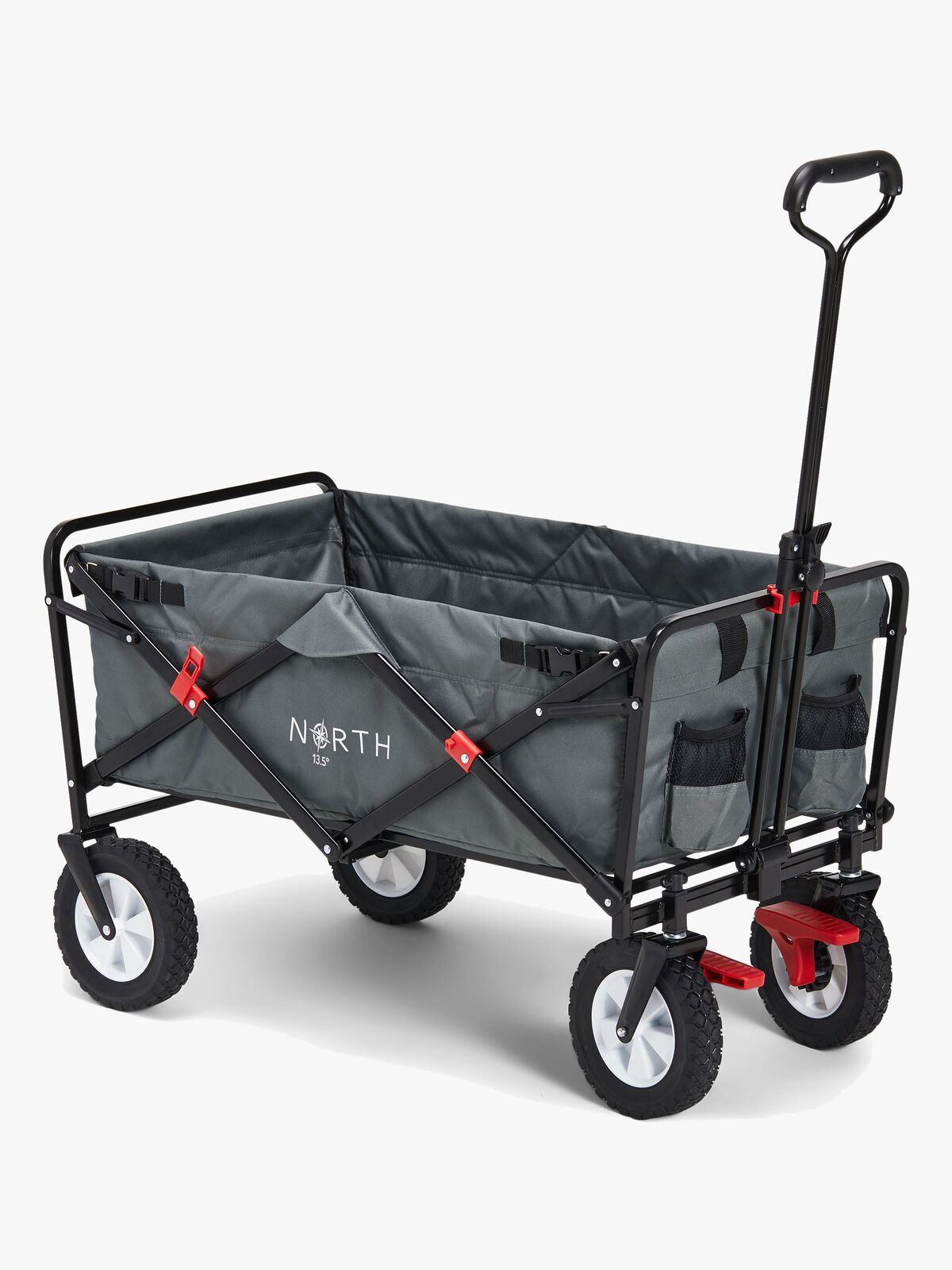 North 13.5 Light Trækvogn m. Bremse, Ivy Grey