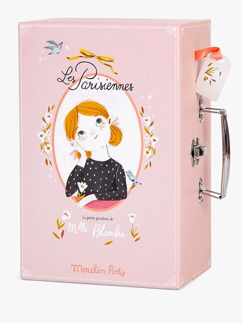 Moulin Roty Garderobetaske med Dukke