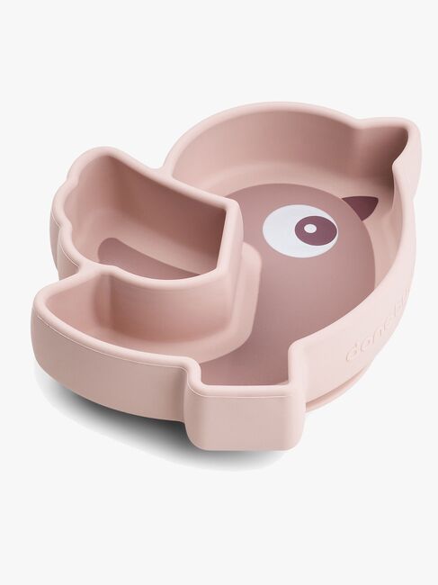 Done By Deer Stick & Stay Silikonetallerken Birdee, Powder