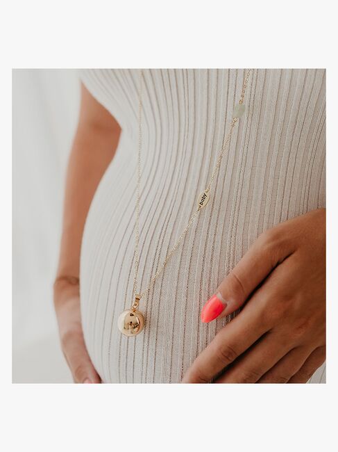 Bola Barselssmykke med Armbånd Baby/Mum, Guldfarvet