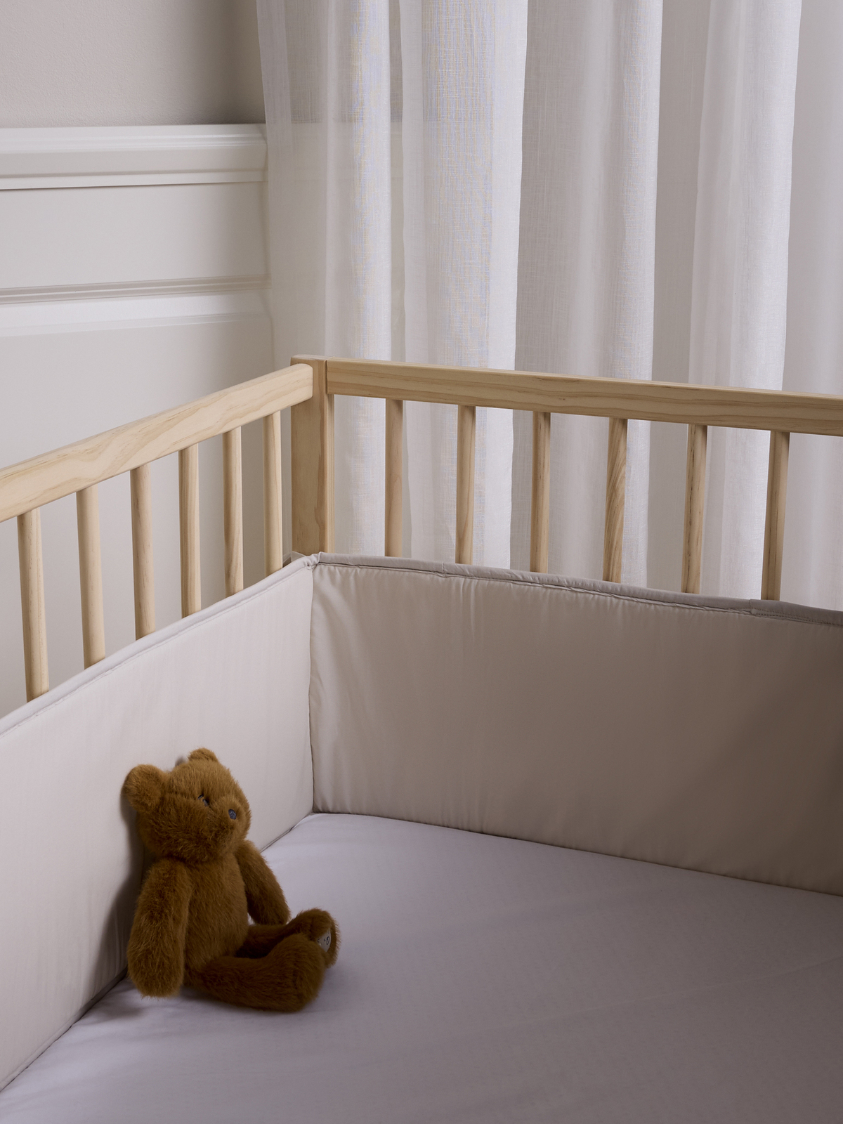 Alice & Fox MOLLY Sengerand 360 cm, Greige