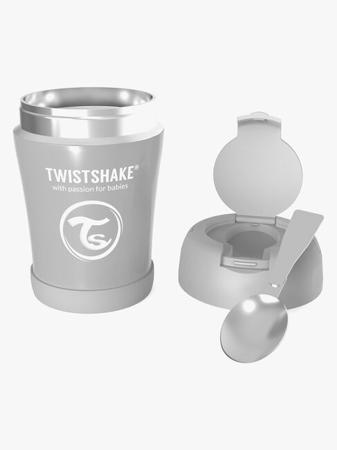 Twistshake Termobeholder 350 ml, Grå