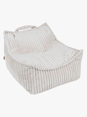 Meowbaby Churros Sækkestol, Cotton Candy White