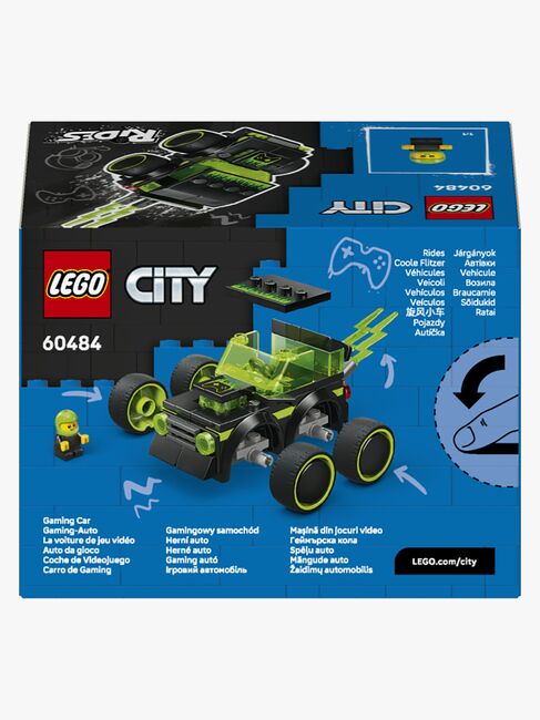LEGO City 60484 Motorer – Gaming-racerbil