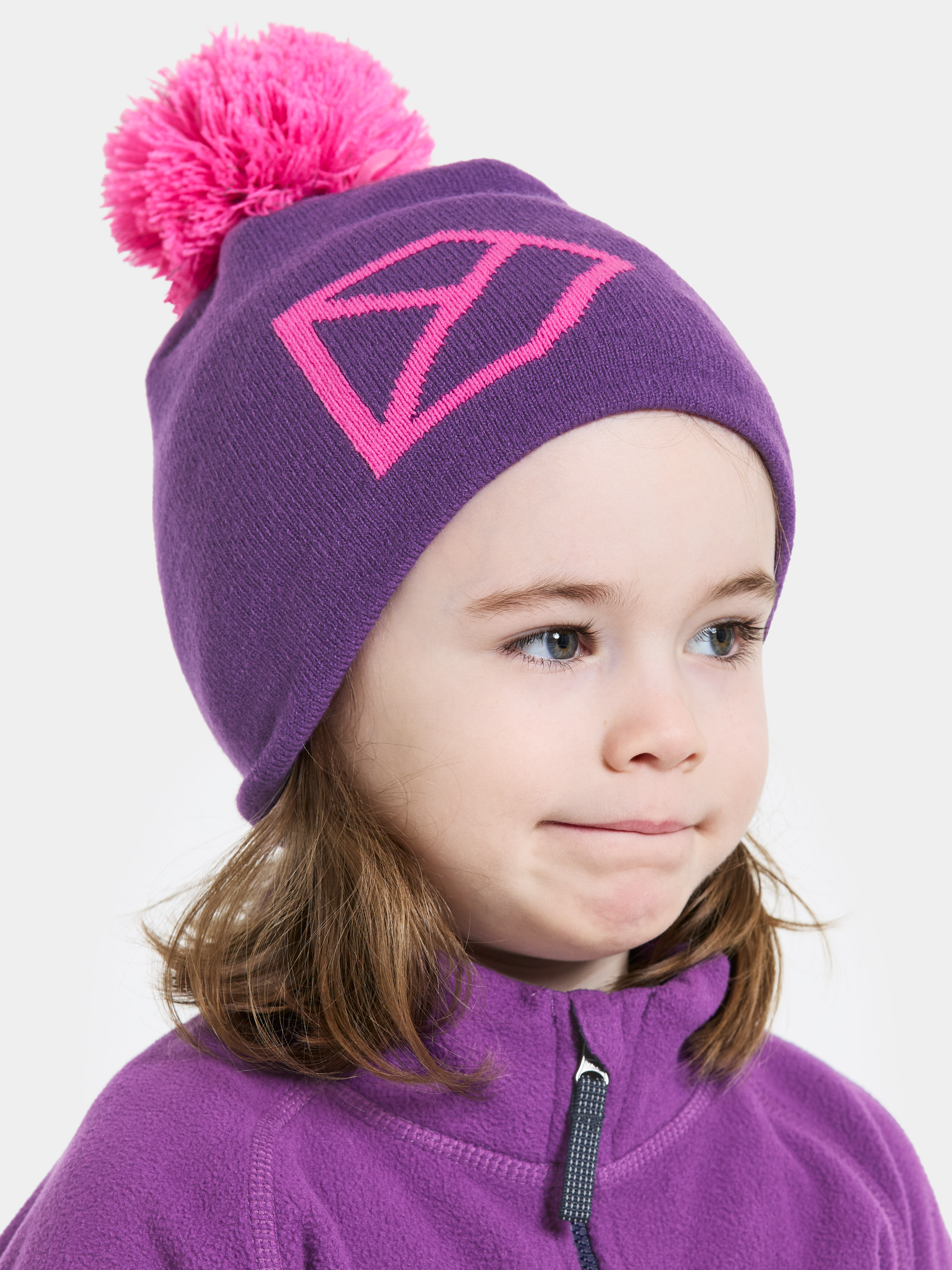Didriksons Dropi Hue, Royal Purple, 2-4 år