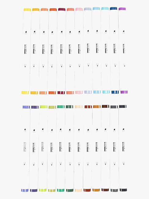 Creativ Company Alkoholbaserede Illustrationstuscher Farve 24st