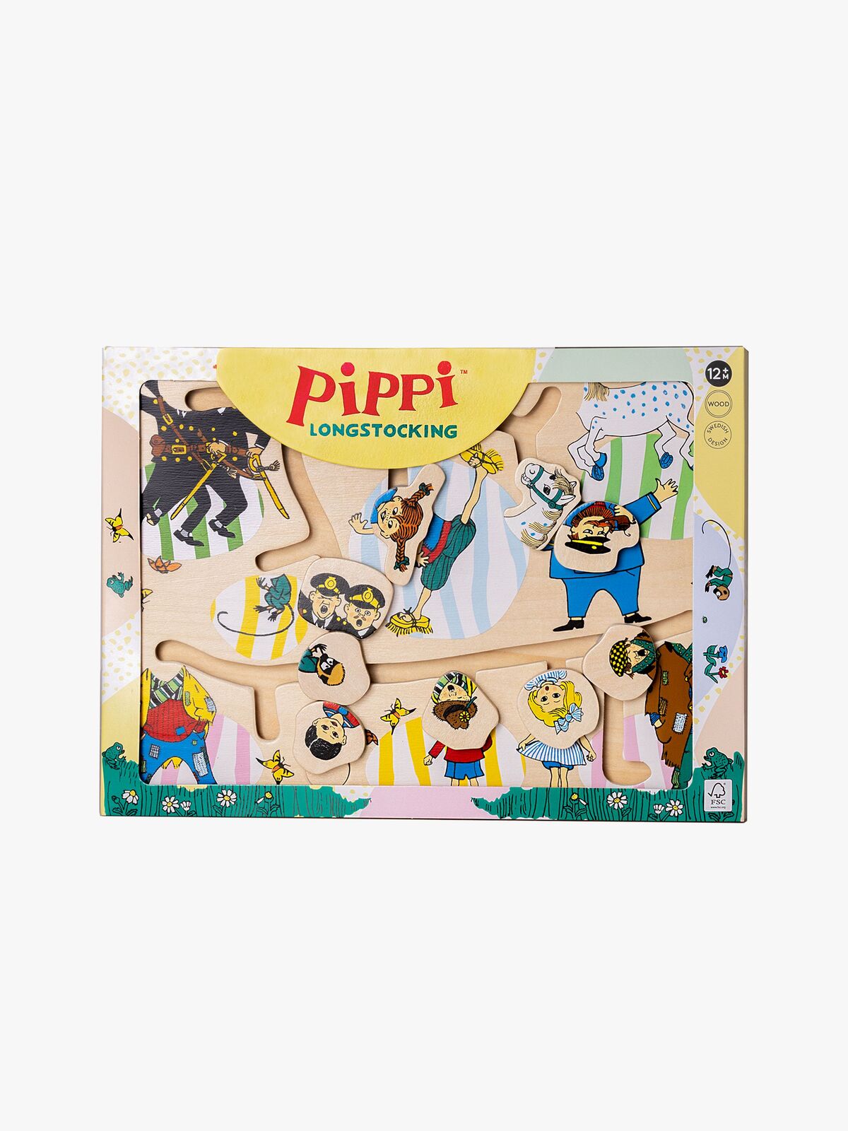 Pippi Langstrømpe Puslespil Labyrint