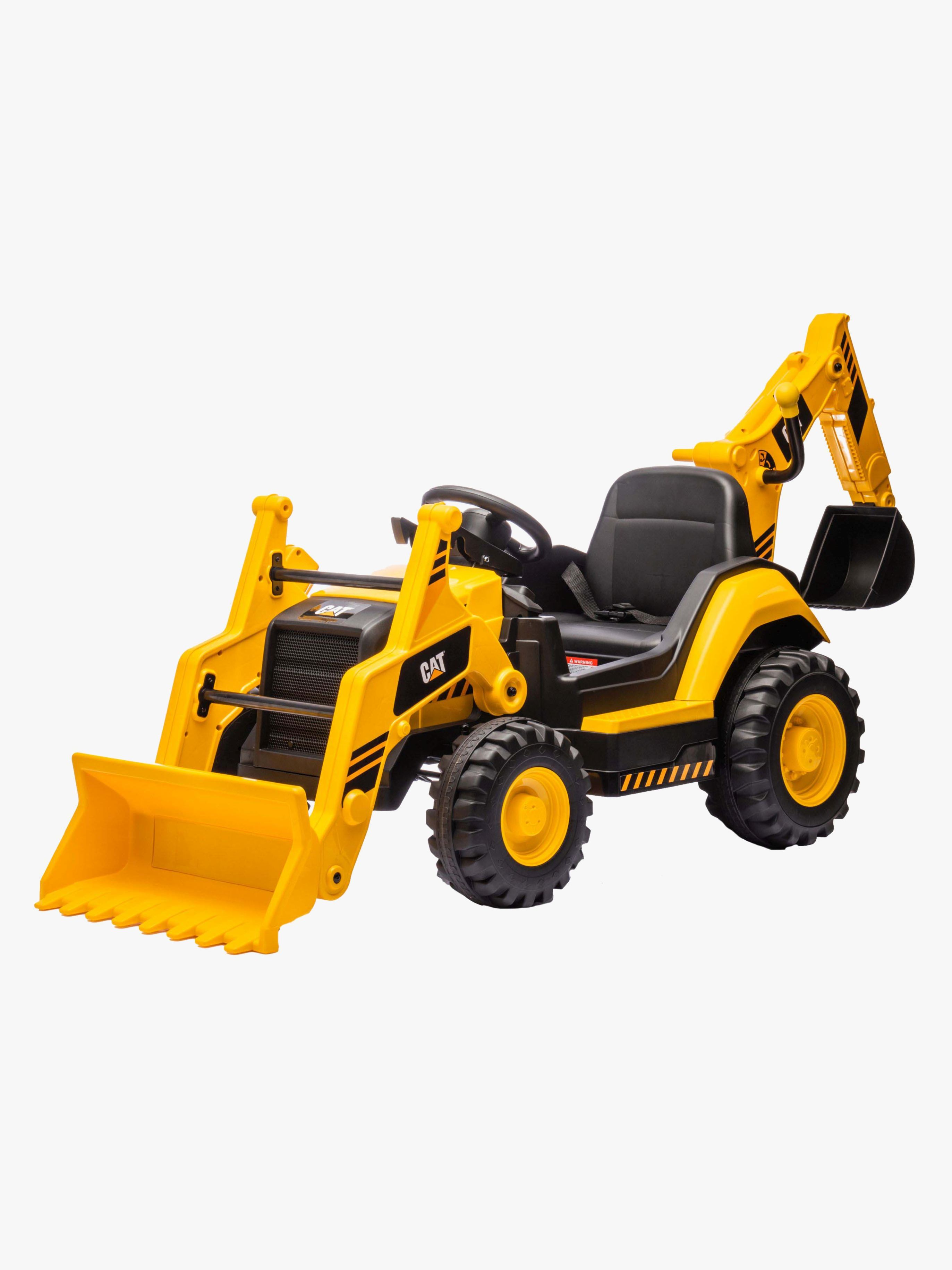 Caterpillar Elektrisk Kørbar Rendegraver, Gul