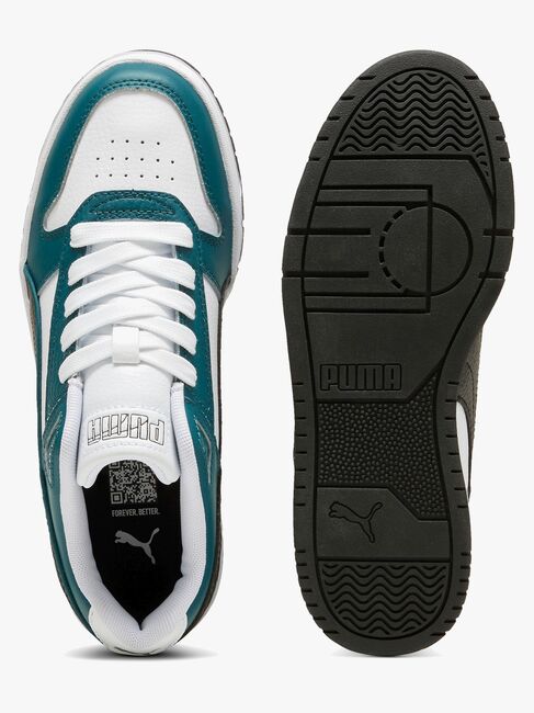 Puma RBD Game Low Jr Sneakers, Grøn