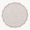 Lorena Canals  Vaskbart Gulvtæppe Bubbly Ø120, Vintage Nude