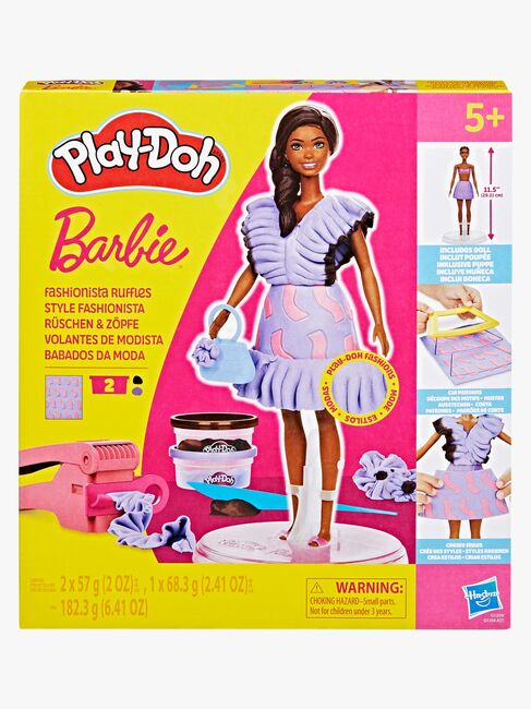 Play-Doh Barbie Fashionista Modellervoks med Dukke Flæser