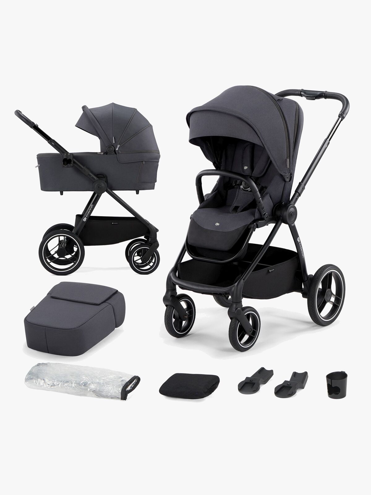 Kinderkraft NEA 2 Duovogn, Deep Grey