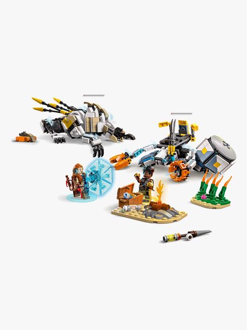 LEGO Horizon 77037 Aloy og Varl mod skjoldgænger og savtand