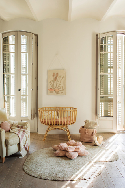 Lorena Canals Gulvtæppe Puffy Lily 140x160