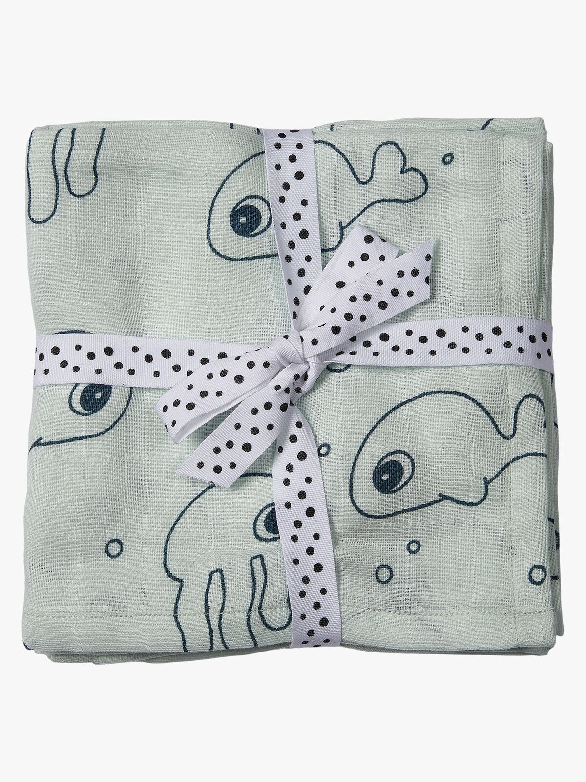 Done By Deer Stofble Sea Friends 120x120 2-pak, Blue