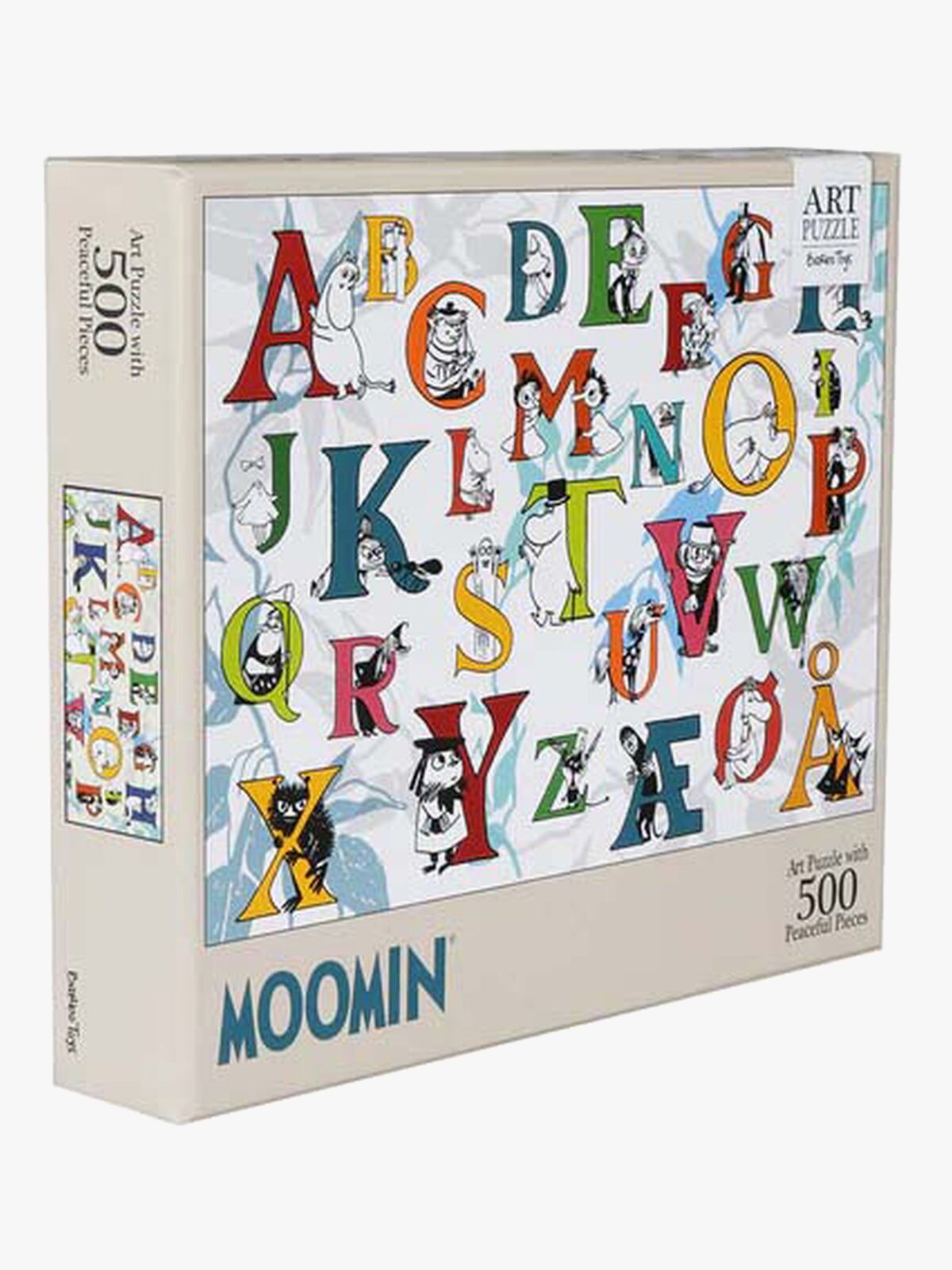 Barbo Toys Mumitroldene ABC Puslespil 500 Brikker