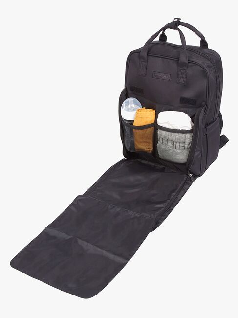 Tineo Pusletaske Rygsæk, Quilt Svart