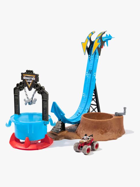 Monster Jam 1:64 Mud Blasters Dunk Tank Legesæt
