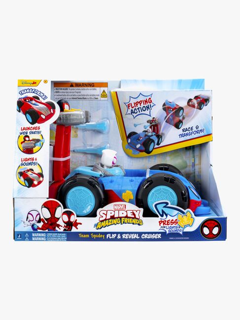 Spidey And His Amazing Friends Flip & Reveal Bilsæt