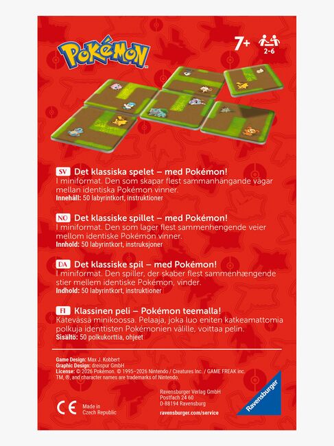 Ravensburger Pokémon Børnespil Labyrinth Connect