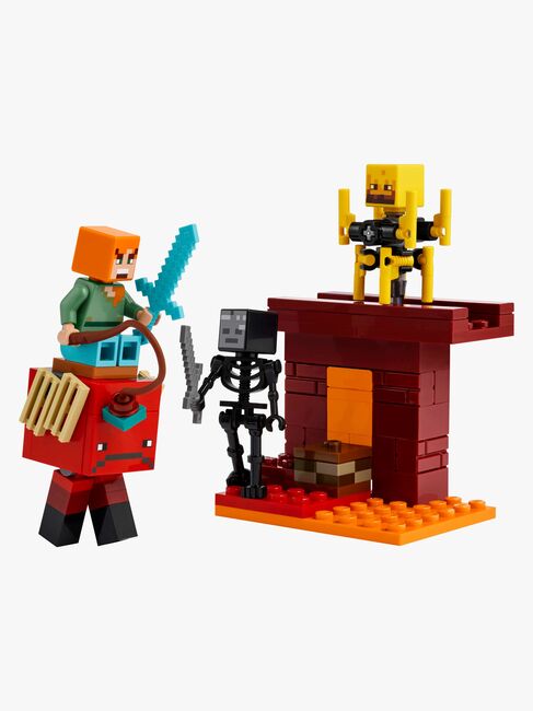 LEGO Minecraft 21266 Nether-lavakampen