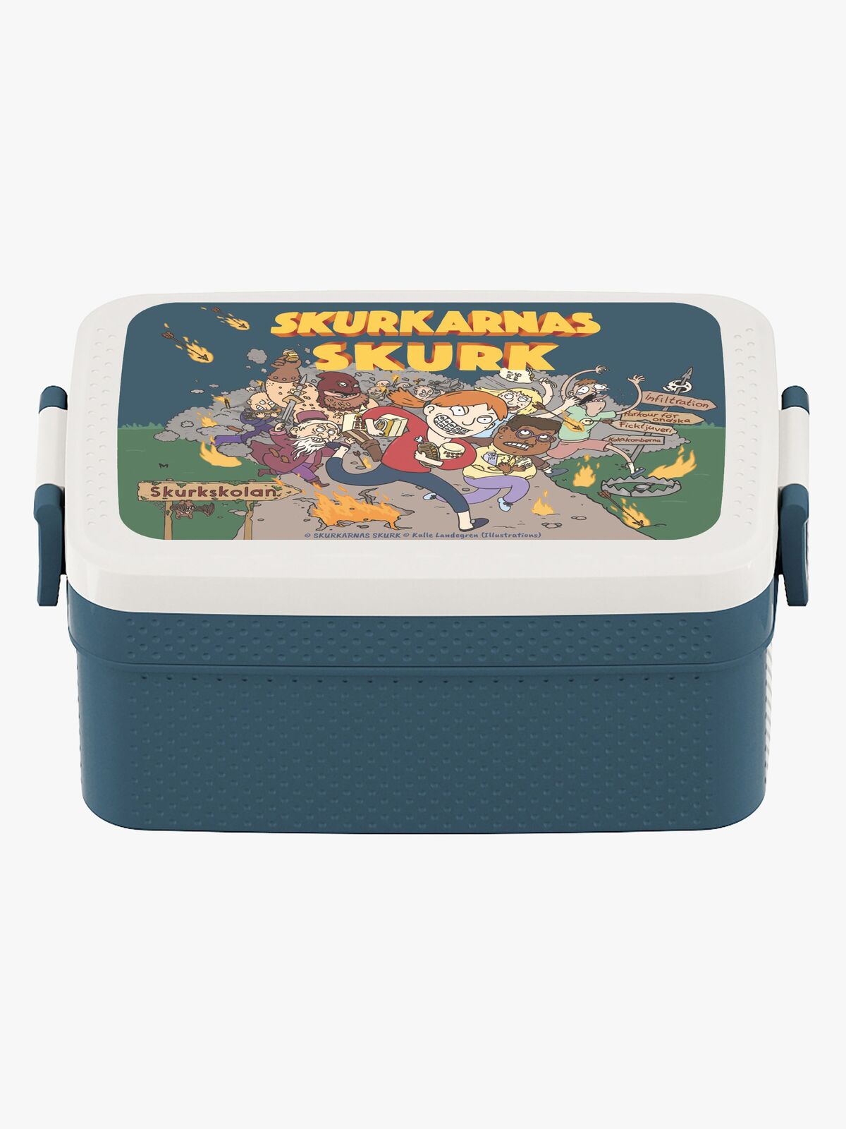 Skurkarnas skurk Madkasse, Blå