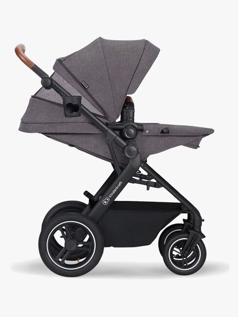 Kinderkraft Multifunctional 3-in-1 B-Tour Mink Pro Kombivogn, Dark Grey