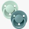BIBS Sut De Lux 2-pak Silicone, Nordic Mint/Island Sea
