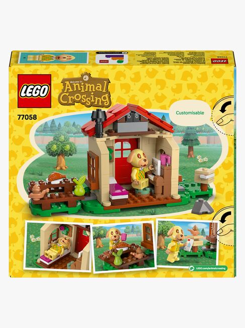 LEGO Animal Crossing 77058 Goldie i sit hyggelige hus