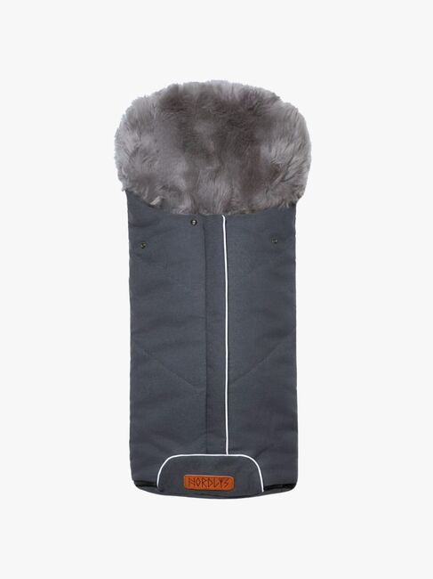 Nordlys Saga Lammeskindskørepose, Grey