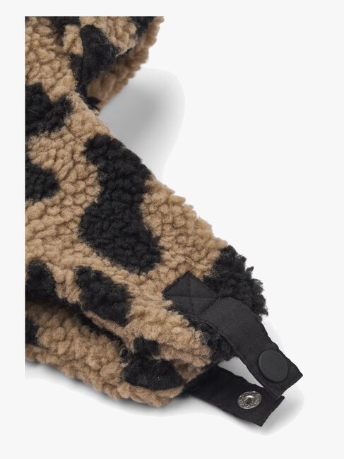 LIEWOOD Bravo Fleecehat, Mega Leo/Oat Mix