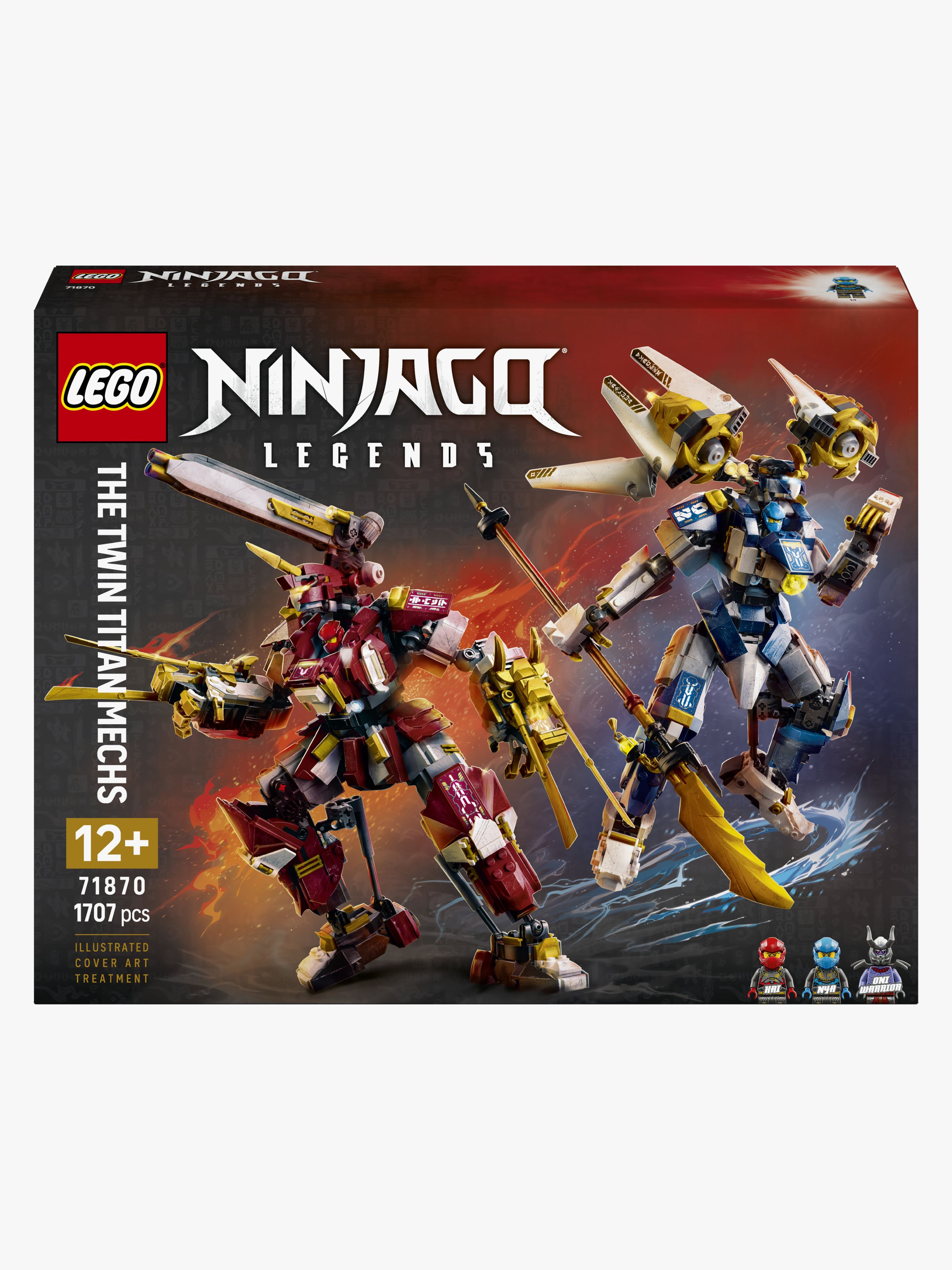 LEGO Ninjago 71870 De to titan-mechs
