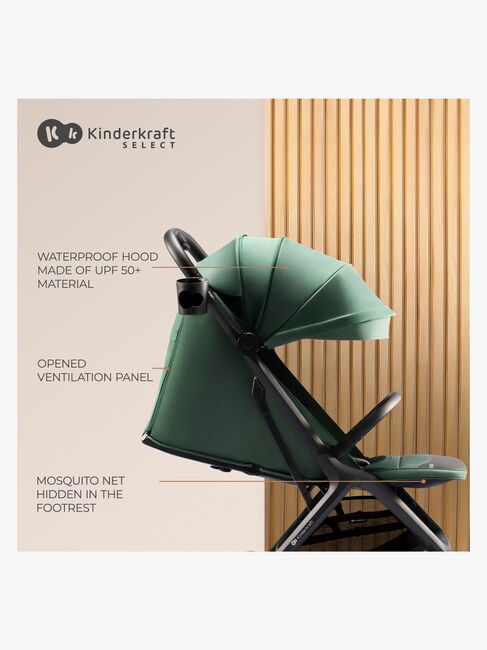 Kinderkraft NUBI 2 Klapvogn, Sand Beige