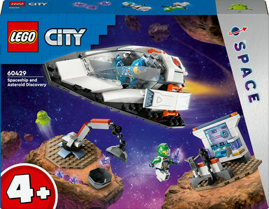 LEGO City 60429 Rumskib og asteroideforskning
