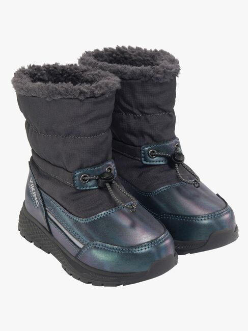 Viking Equip Shine Pull-On WP Vinterstøvler, Charcoal