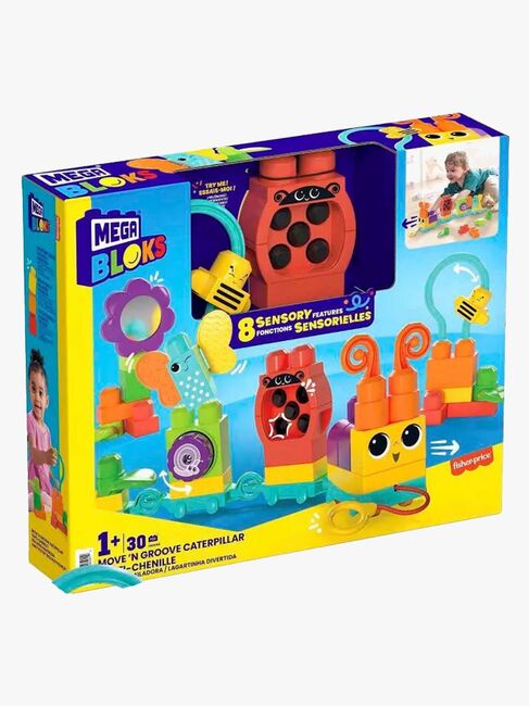 Mega Bloks Move 'n Groove Sommerfugletog Byggesæt