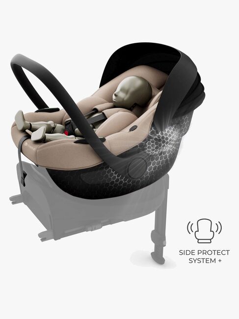 Kinderkraft I-LITE Autostol Baby inkl. ENDURA SAFE FX Base, Beige
