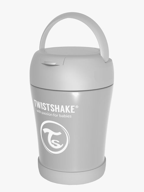 Twistshake Termobeholder 350 ml, Grå