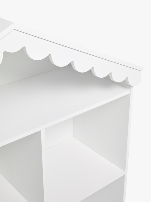 Alice & Fox Dune Bogreol & Dukkehus, White