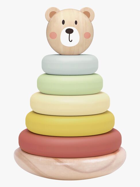 Tooky Toy Bjørn Stabeltårn, Multifarvet