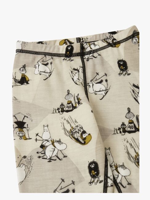 Reima Mumitroldene Trivsam Skiundertøj Uldmix, Sandy Beige